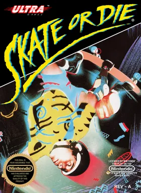 Skate or Die (USA) box cover front